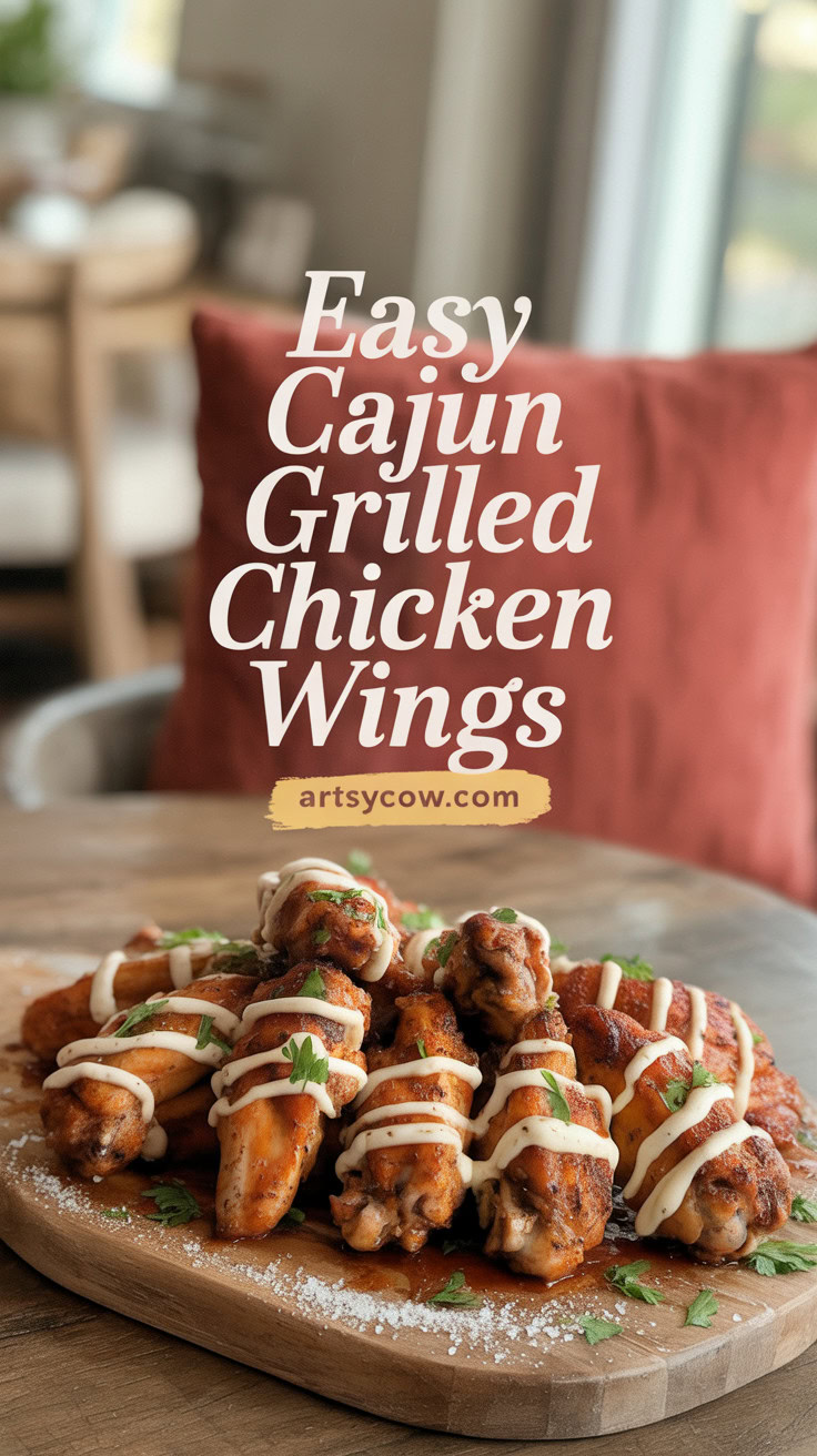 Easy Cajun Grilled Chicken Wings - pin-1-Easy Cajun Grilled Chicken Wings-11