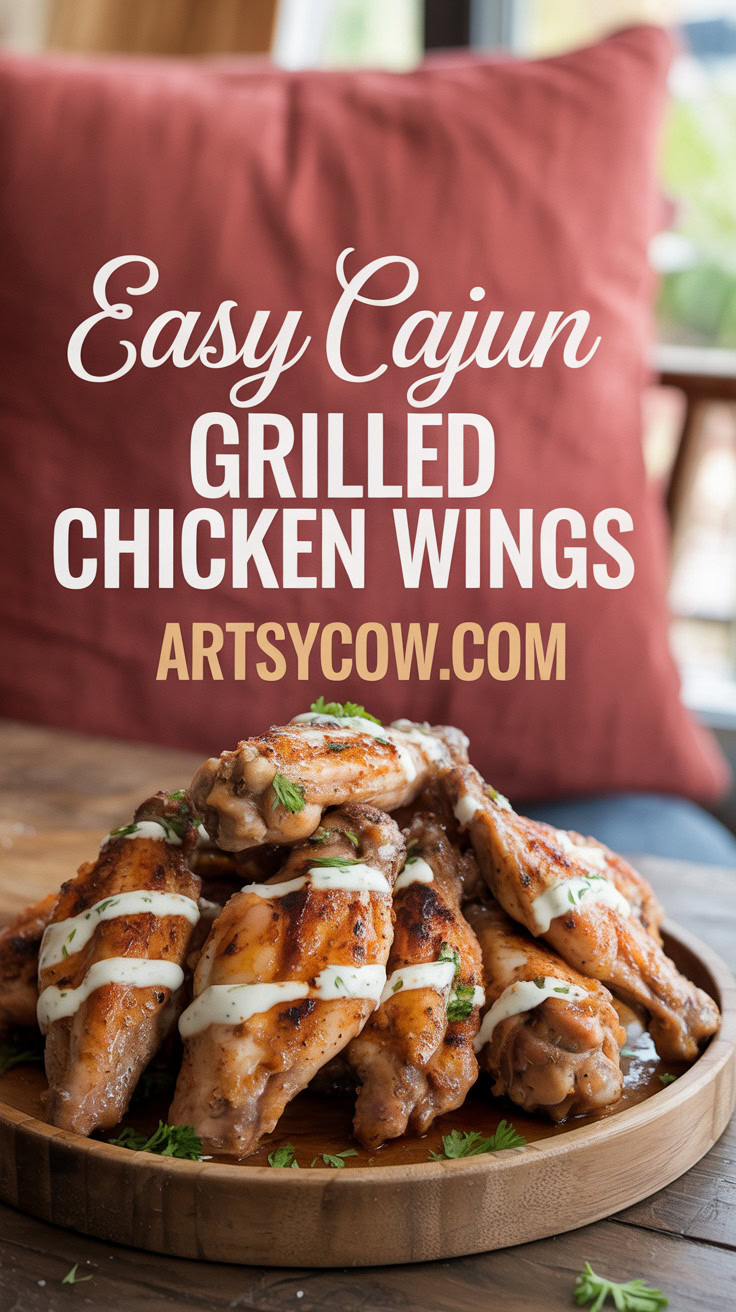 Easy Cajun Grilled Chicken Wings - pin-1-Easy Cajun Grilled Chicken Wings-3