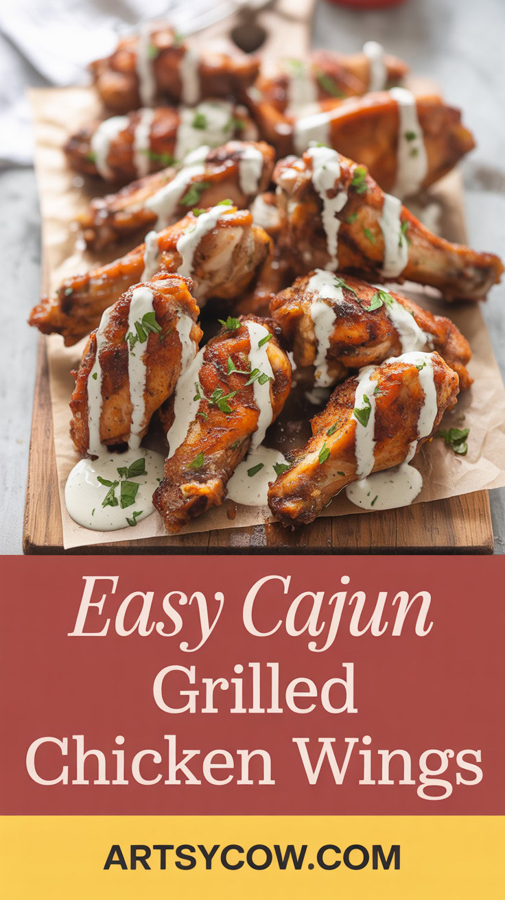 Easy Cajun Grilled Chicken Wings - pin-1-Easy Cajun Grilled Chicken Wings-4-1