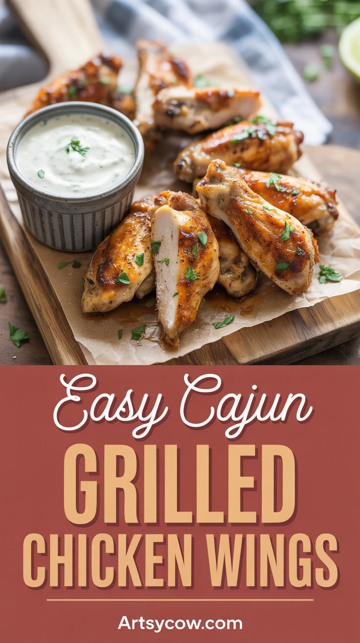 Easy Cajun Grilled Chicken Wings - pin-1-Easy Cajun Grilled Chicken Wings-4