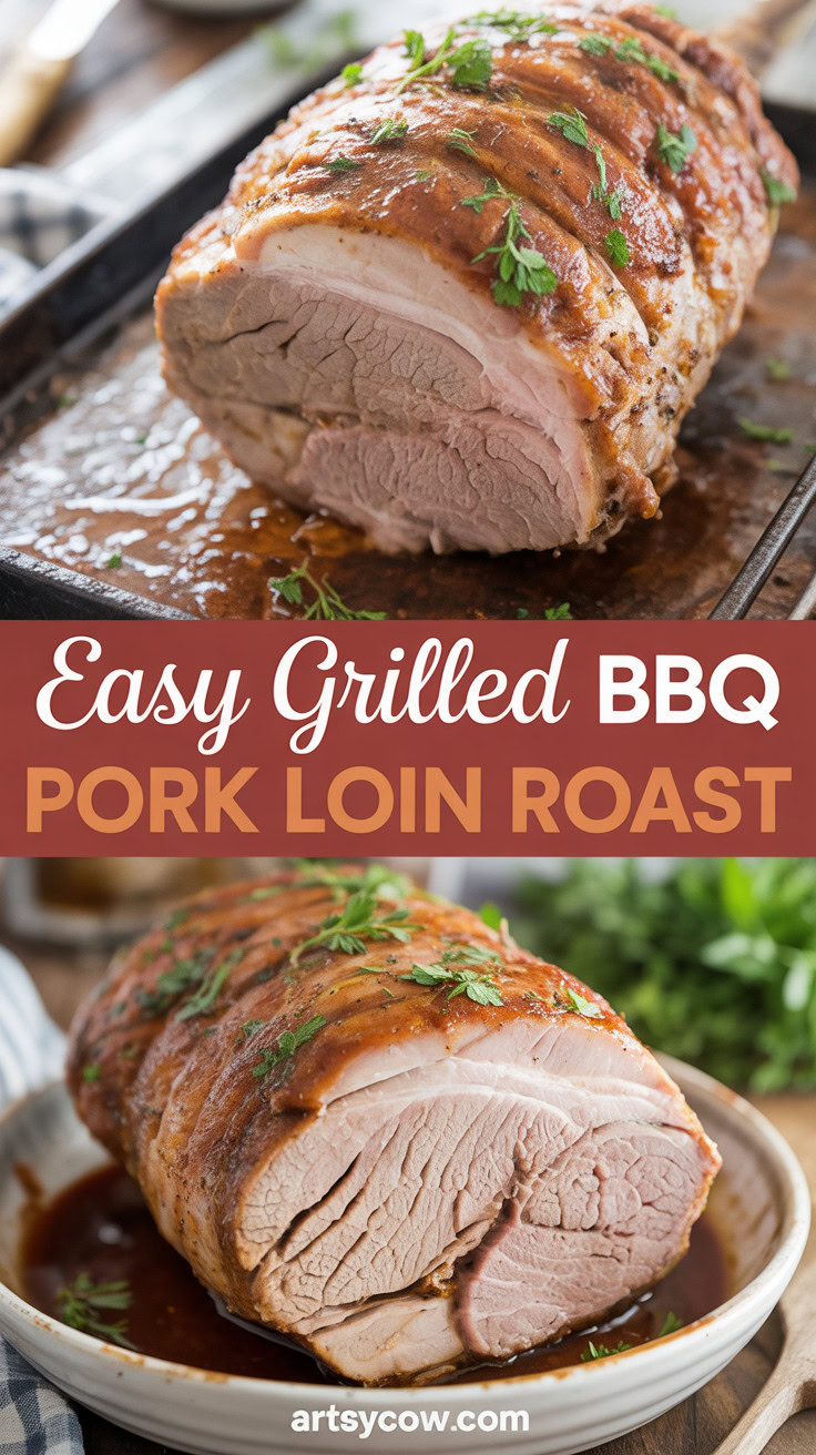 Easy Grilled BBQ Pork Loin Roast - pin-1-Easy Grilled BBQ Pork Loin Roast-3