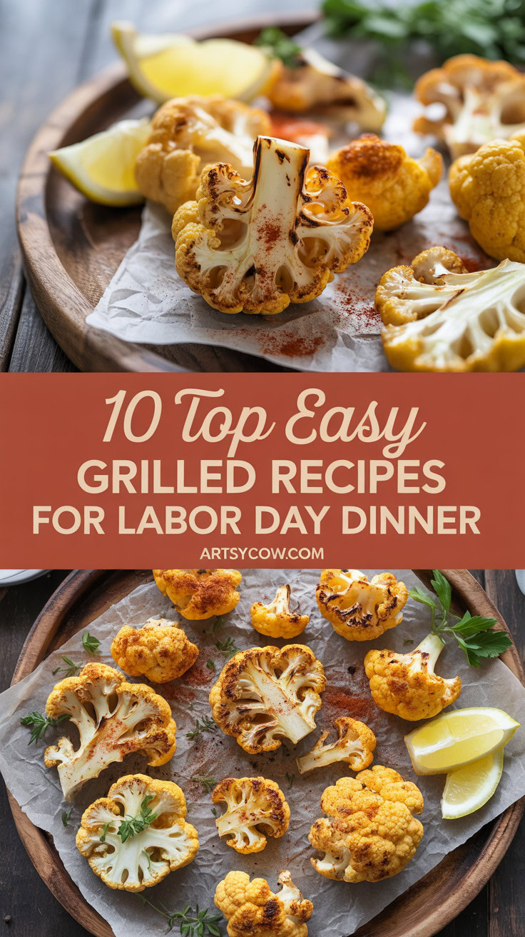 Top Easy Grilled Recipes For Labor Day Dinner - pin-9-Easy Smoky Paprika Grilled Cauliflower Bites-2