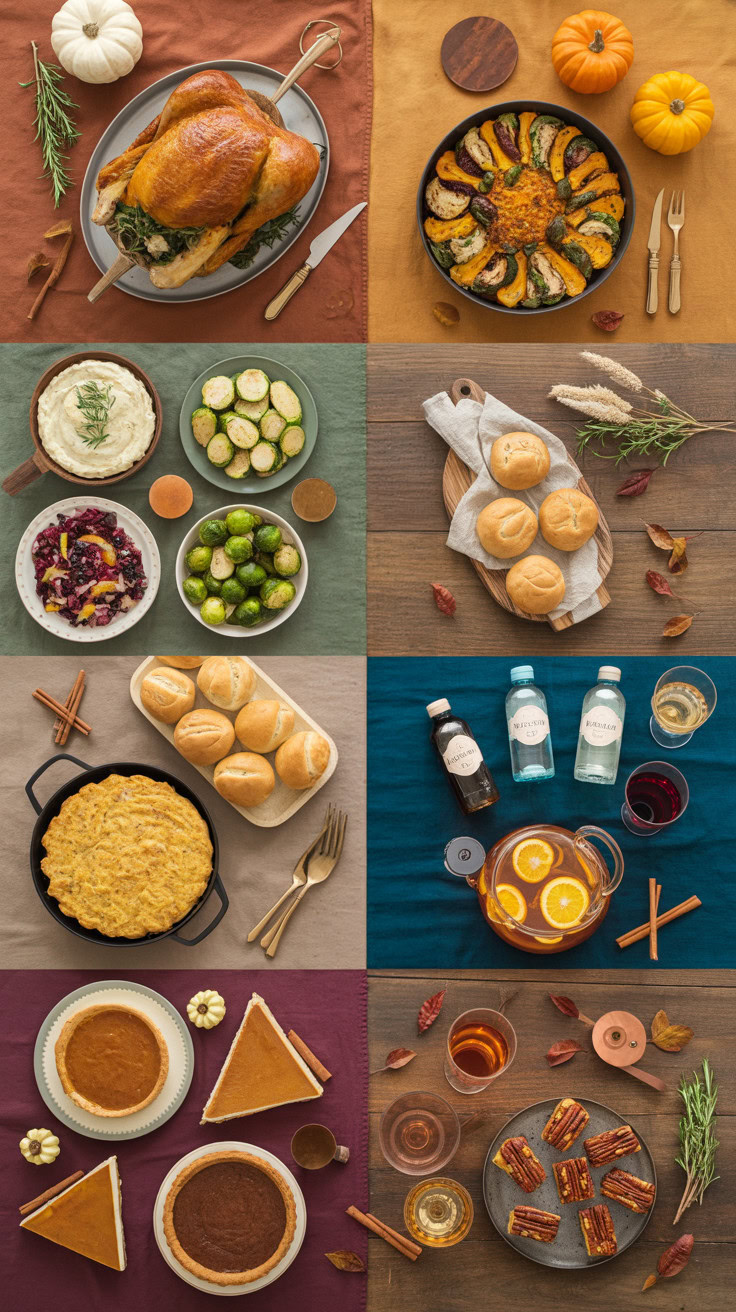 Top Secrets of Thanksgiving Potluck Party - pin-2-with-title-Plan the menu by category-1