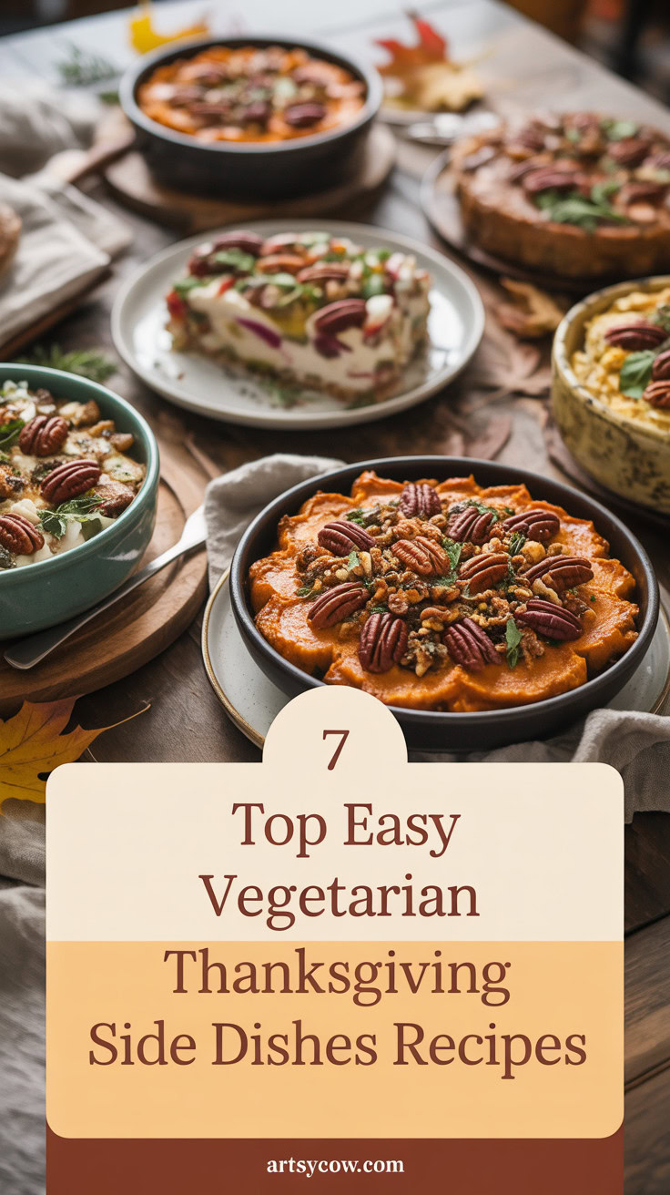 Top Easy Vegetarian Thanksgiving Potluck Side Dishes Recipes - pin-6-Thanksgiving Potluck Sweet Potato Casserole-4