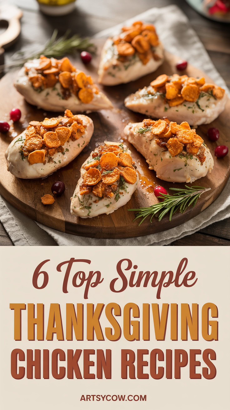 Top Simple Thanksgiving Chicken Recipes - pin-6-Thanksgiving Sweet Potato Crusted Chicken-3