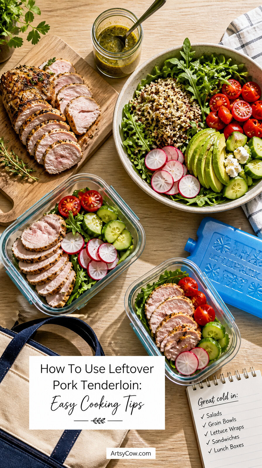 How To Use Leftover Pork Tenderloin: Easy Cooking Tips - pin-2-with-title-Use it cold when appropriate.-2