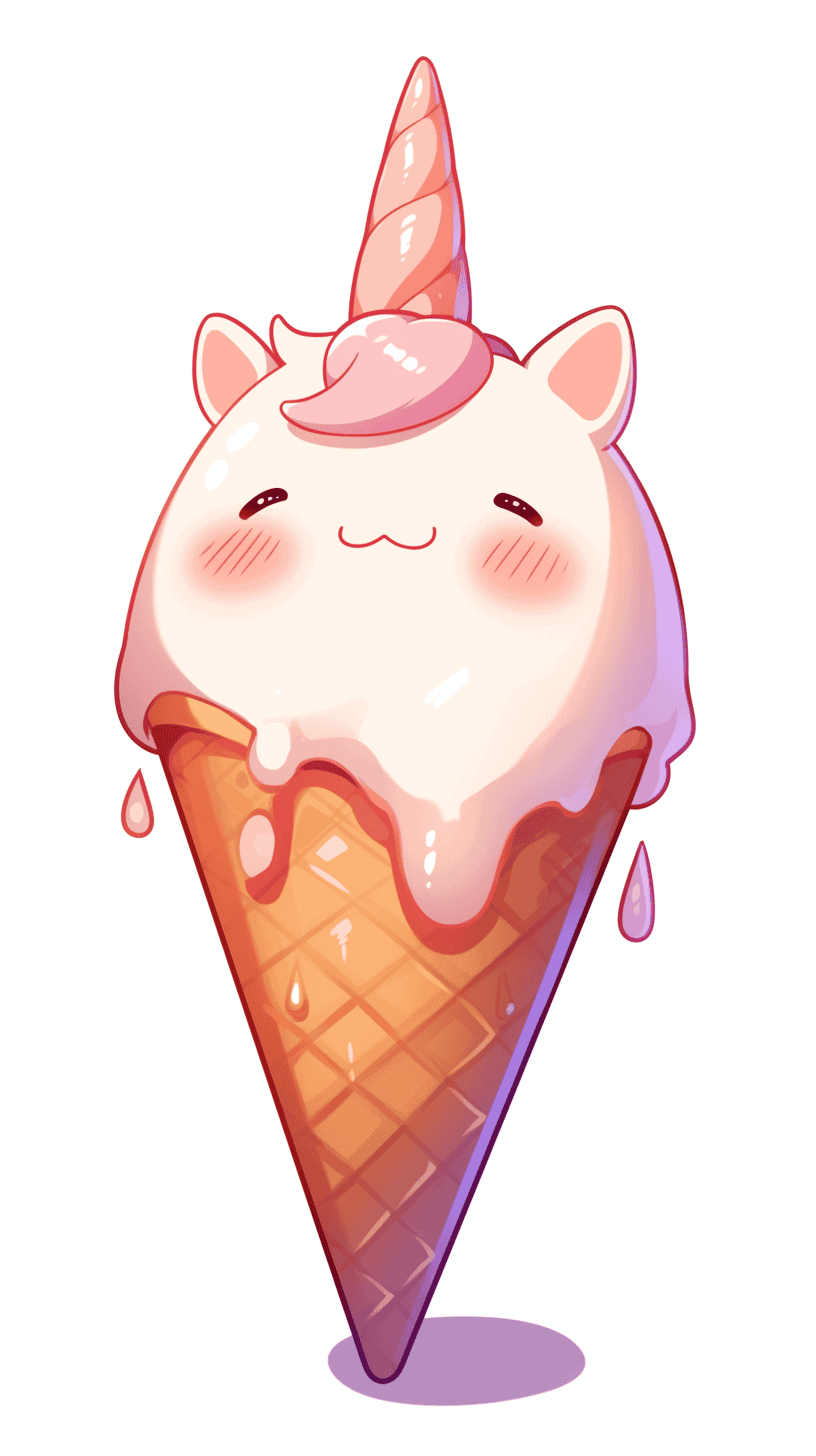 Magical Unicorn Ice Cream Treat