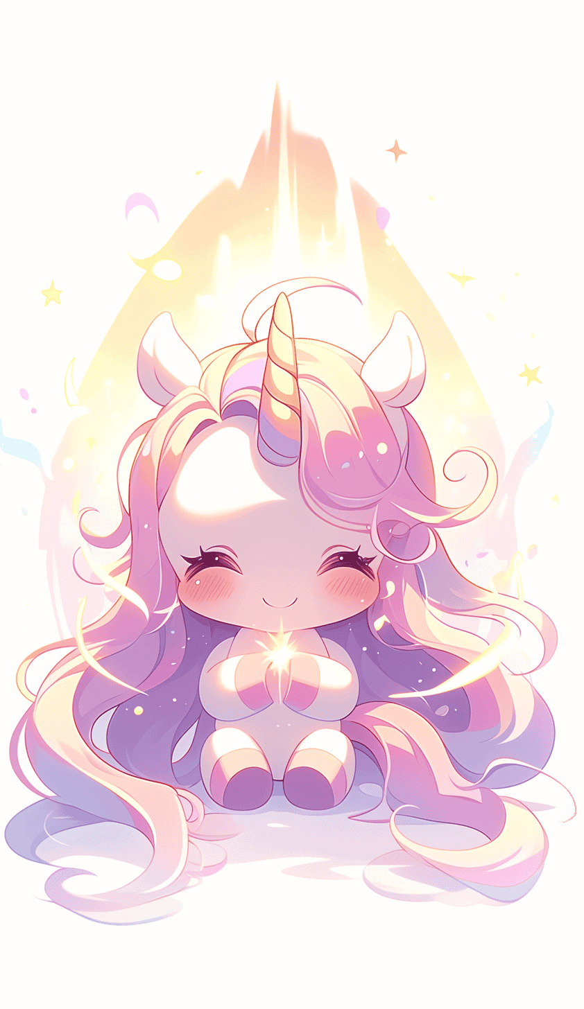 Enchanting Kawaii Unicorn Magic