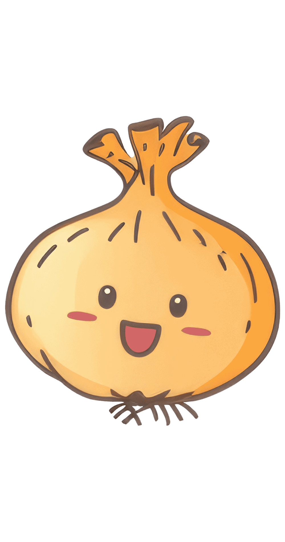 Charming Onion Buddy Drawing