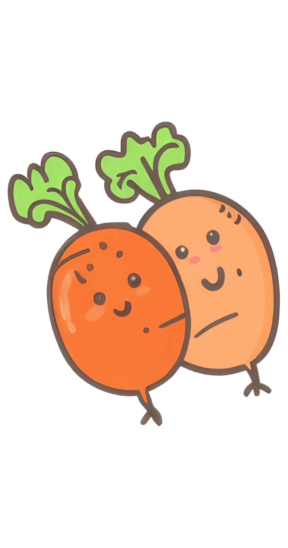 Adorable Radish Friends