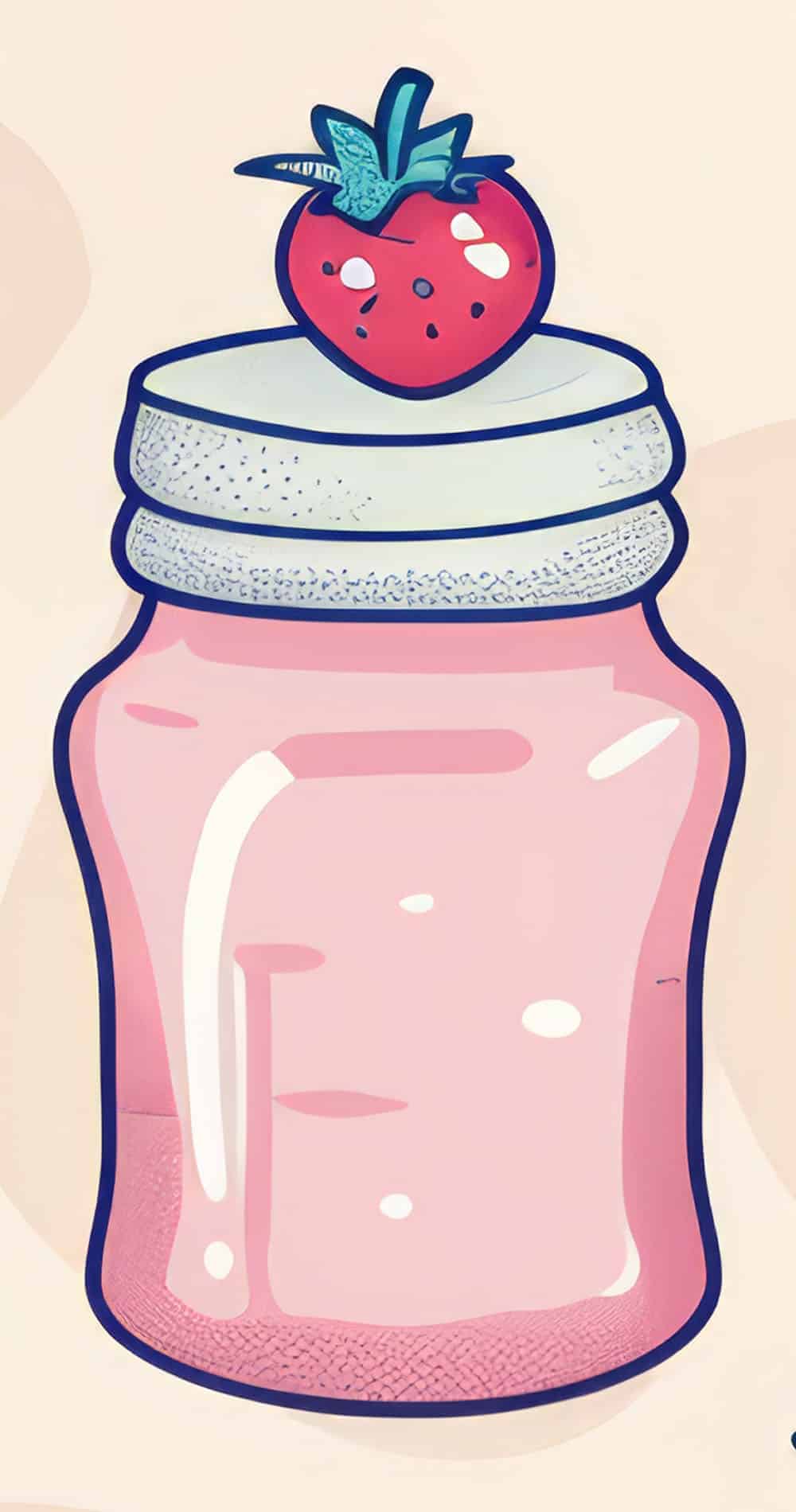 Strawberry Jam Jar Bliss