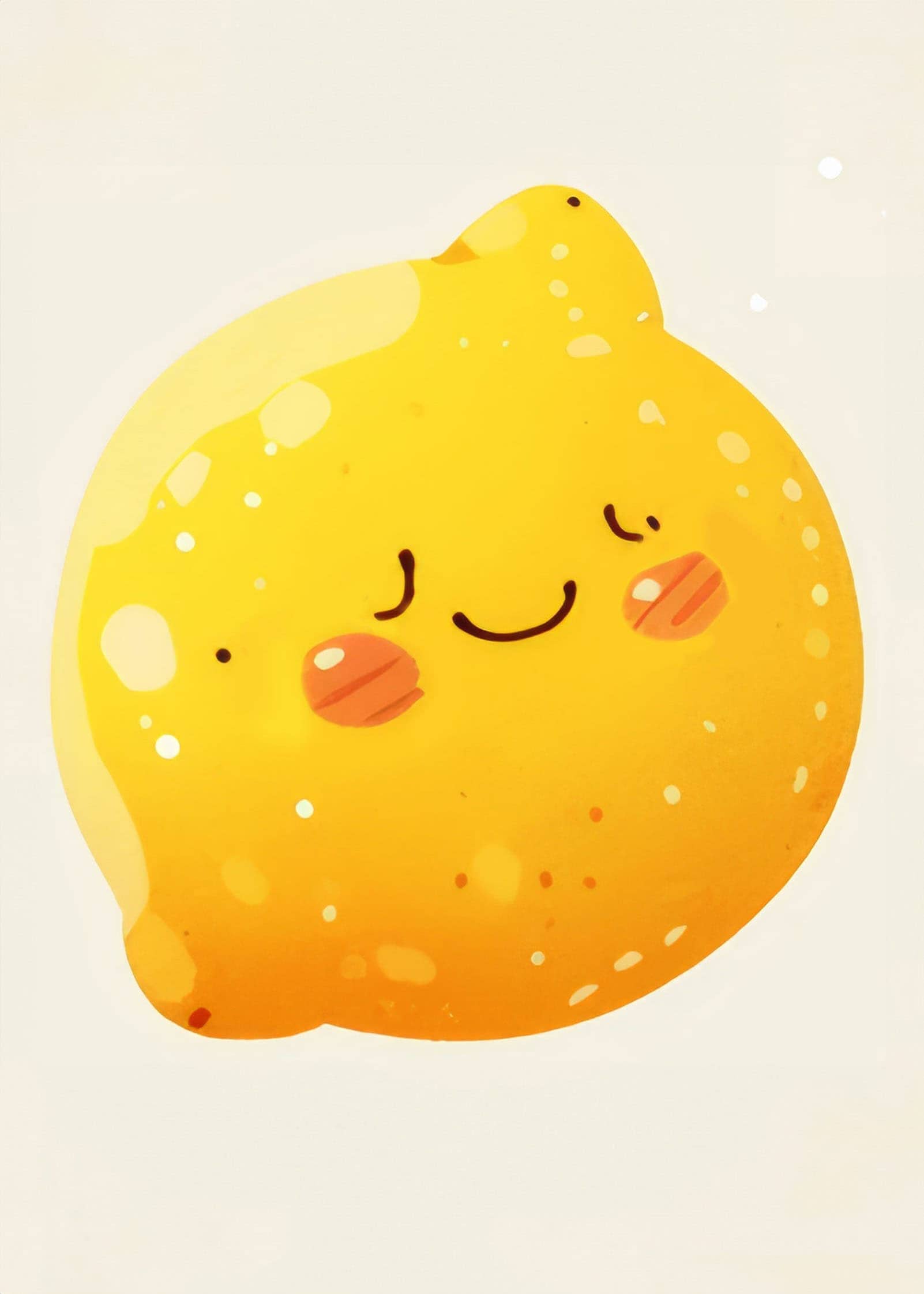 Lovable Lemon with Personality